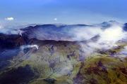 Aerial view of Mount Tambora. Jialiang Gao, This file is licensed under the Creative Commons Attribution-Share Alike 3.0 Unported license.